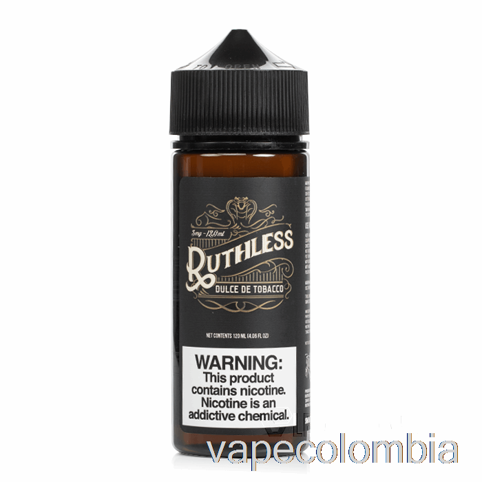 Vape Kit Completo Dulce De Tabaco - Vapores Despiadados - 120ml 3mg